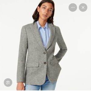 Jcrew Sommerset blazer in graphite English wool herringbone wool